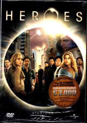 Heroes. Seconda Stagione 2. Episodi 1-11 con 4 DVD in Italiano con Cofanetto