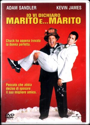 Io vi dichiaro marito e... marito DVD in Italiano Adam Sandler