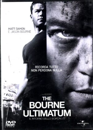 The bourne ultimatum (Matt Damon) - DVD in Italiano