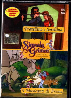 Simsala Grimm - Fratellino e Sorellina - I Musicanti di Brema - Versione da edicola - DVD in Italiano