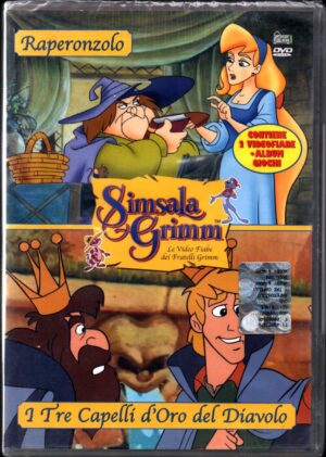 Simsala Grimm Raperonzolo, I tre capelli d'oro del diavolo. DVD in Italiano