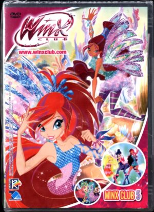 Winx Club 5. Vol.33  Episodi da105 a 109. DVD in Italiano Versione da edicola