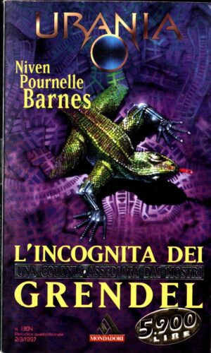 L'incognita dei Grendel di Niven, Pournelle, Barnes -  Urania n. 1304 ed. Mondadori