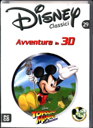 DISNEY CLASSICI TOPOLINO E MINNI SALVAGUAI Vol.29  AVVENTURA IN 3D PC di Disney