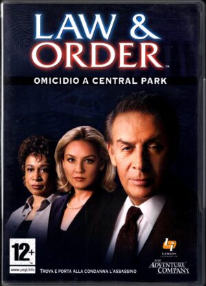 Law e Order. Omicidio a central park. Videogioco per PC