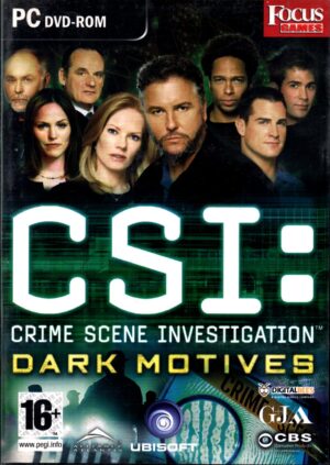 CSI: Crime Scene Investigation - Dark Motives - Videogioco PC - Versione da edicola