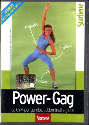Power- Gag. La Gym per gambe, addominali e glutei DVD in Italiano Versione da edicola