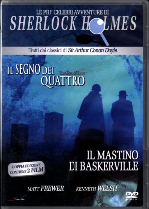 Il Segno Dei Quattro + IL MASTINO DI BASKERVILLE DVD in Italiano Matt Frewer