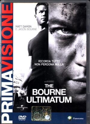 The Bourne Ultimatum. Prima Visione  DVD in Italiano Versione da edicola Matt Damon