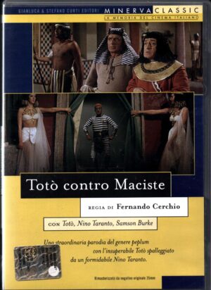 Totò contro Maciste (Totò, Nino Taranto) - DVD Minerva Classic - DVD in Italiano