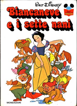 Biancaneve e i sette nani  Walt Disney. Imparo  a leggere con Topolino ed. 1980 Mondadori