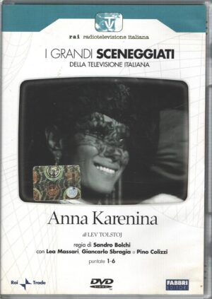 Anna Karenina - Miniserie Completa DVD RAI - (Episodi 1-6) (2 DVD) Grandi Sceneggiati RAI - Versione edicola - DVD in Italiano
