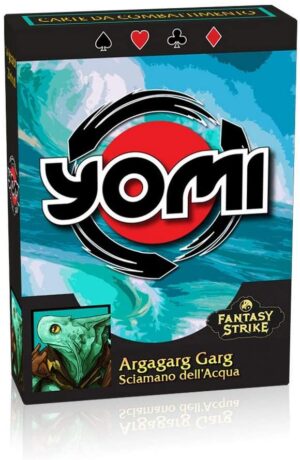 YOMI: Argagarg Garg Sciamano dell'Acqua. Deck Carte Fantasy Strike Edizione Italiana. MS Edizioni