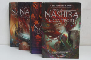 I regni di Nashira - Saga Completa (4 volumi) di Licia Troisi ed. Mondadori (Prima edizione)