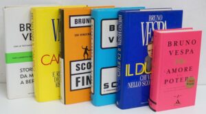 Lotto n. 6 Libri di Politica e Societa' di Bruno Vespa. Lotto come da immagine
