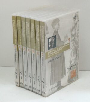 Storia Letteratura Italiane Dalle Origini al Cinquecento di Sanguineti n. 7 DVD in Italiano