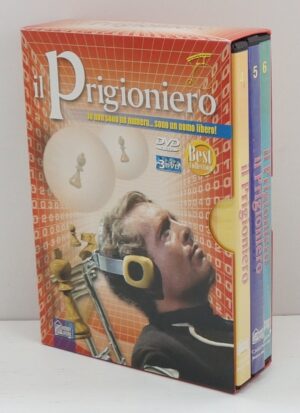 Il Prigioniero (Patrick McGoohan) - Stagione 1 Box 2 (3 DVD) (Episodi 7-12) con Cofanetto - Versione da edicola - DVD in Italiano