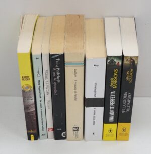 Lotto 8 Libri Romanzi di Vario Genere - Lotto come da immagine