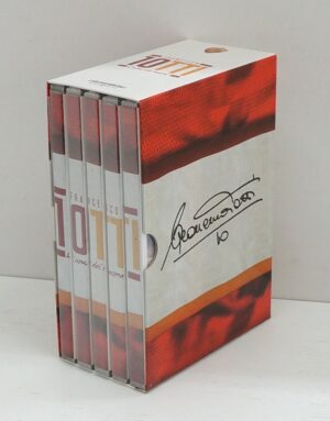 Francesco Totti l’uomo dei record - Raccolta Completa (5 DVD) con Cofanetto in cartoncino - Versione da edicola - DVD in Italiano