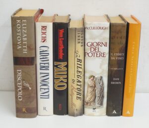 Lotto n. 7 Libri Romanzi Gialli Thriller di Autori Vari - Lotto come da immagine