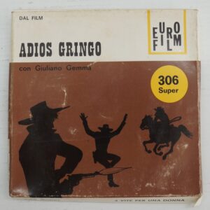 4 vite per una donna. dal film Adios Gringo. Super 8 Colore Muto. Euro Film – Super n. 306