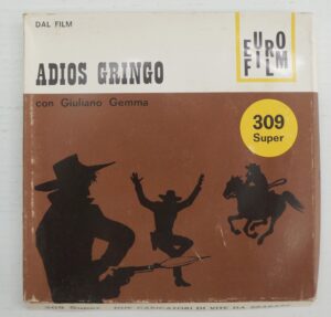 Due caricatori di vite da sparare. dal film Adios Gringo. Super 8 Colore Muto. Euro Film – Super n. 309