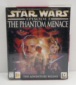 Star Wars Episodio 1: The Phantom Menace. Videogioco per PC. Versione Inglese. Big Box