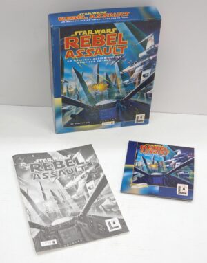 Star Wars Rebel Assault. Videogioco per DOS. Versione in Italiano. Big Box