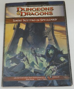 Dungeons & Dragons. Torre scettro di Spellgard ed. Twenty Five - NON COMPLETO