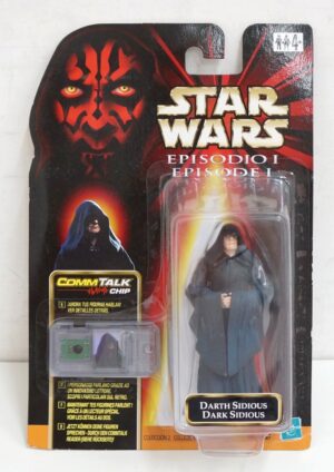 CommTalk Chip: Darth Sidious - Dark Sidious. Star Wars Episodio I. Hasbro