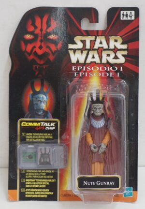 CommTalk Chip: Nute Gunray. Star Wars Episodio I. Hasbro