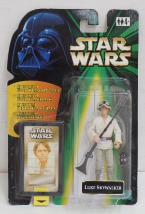 Star Wars Episodio I:  Luke Skywalker con Photo Flashback . HASBRO
