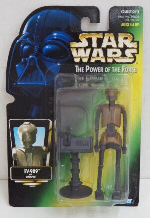 Star Wars The Power of the Force: EV-9D9 with Datapad. Kenner