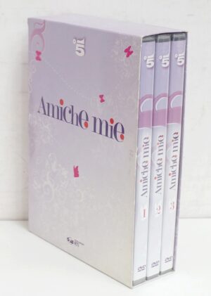 Amiche Mie (Margherita Buy) Stagione Completa DVD (Episodi 1-12) (3 DVD) con Cofanetto - Versione da edicola - DVD in Italiano