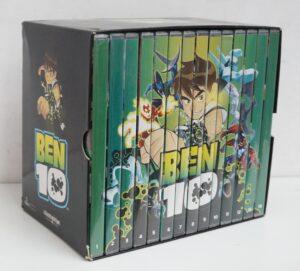 Ben10. Stagioni 1-4 Complete + 2 film. Cofanetto con n. 14 DVD in Italiano. Versione da edicola