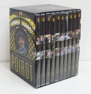 Poirot Agatha Christie. Stagione 1-2 Complete. Cofanetto con n. 10 DVD. Versione da edicola