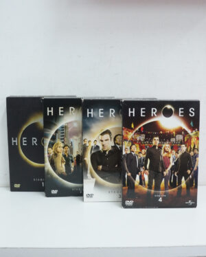 Heroes - Serie Completa - Stagioni da 1 a 4 Complete (23 DVD) (Episodi 78) con Cofanetti - DVD in Italiano