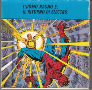 L'Uomo Ragno e Il ritorno di Electro n. 601. Euro Film Marvel Comics. Super 8 Colore Muto