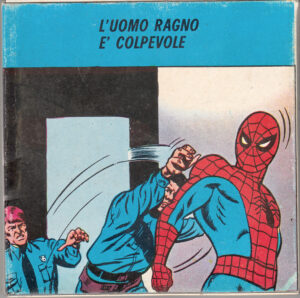 L’Uomo Ragno e' colpevole n. 603. Euro Film Marvel. Super 8 Colore Muto