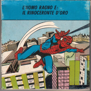 L’Uomo Ragno e Il Rinoceronte d'oro n. 607. Euro Film Marvel. Super 8 Colore Muto