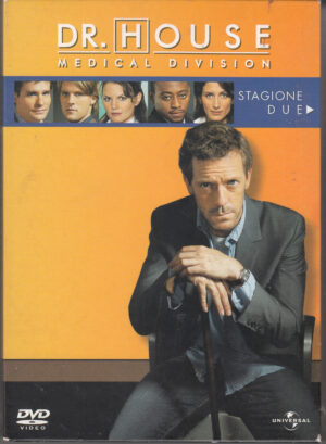 Dr. House. Seconda Stagione 2 Completa. Episodi 1- 24 con 6 DVD in Italiano con Cofanetto