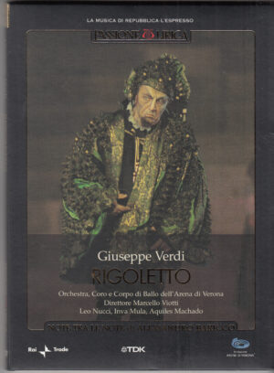 Rigoletto di Giuseppe Verdi. Passione Lirica vol.7. DVD in Italiano. Versione da edicola