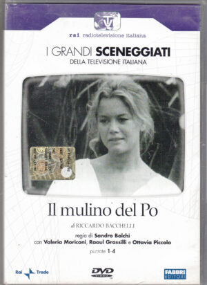 Il Mulino del Po (1971) - Miniserie Completa DVD RAI (2 DVD) (Episodi 1-4) - I grandi Sceneggiati Rai - Versione da edicola - DVD in Italiano