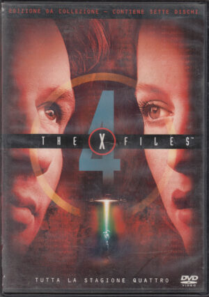 The X-Files. Quarta Stagione 4 Completa. (Episodi 1-24) con n. 7 DVD in Italiano