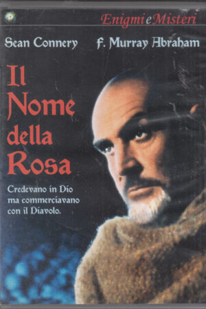 Il nome della rosa con Sean Connery. Enigmi e Misteri. DVD in Italiano. Versione da edicola