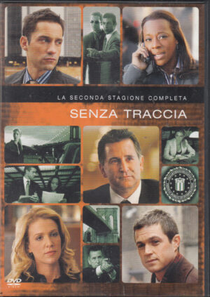 Senza traccia - Stagione 2 Completa (Episodi 1-24) (Box 4 DVD) DVD in Italiano