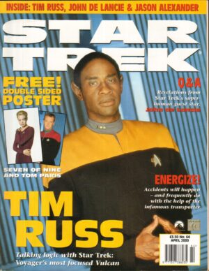 Star Trek The Official Montly Magazine n. 64 - April 2000 con Poster. Rivista in Inglese