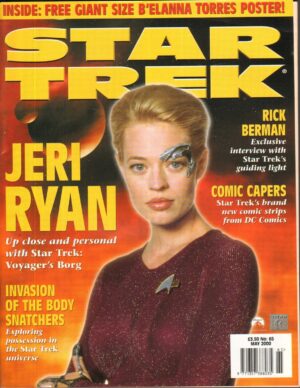 Star Trek The Official Montly Magazine n. 65 - May 2000 con Poster. Rivista in Inglese