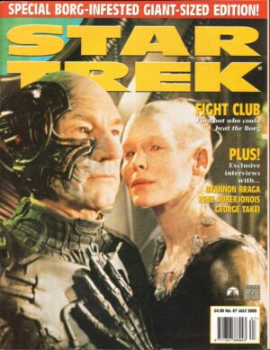 Star Trek The Official Montly Magazine n. 67 - July 2000. Rivista in Inglese
