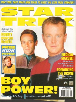 Star Trek The Official Montly Magazine n. 69 - September 2000 Con Poster. Rivista in Inglese
